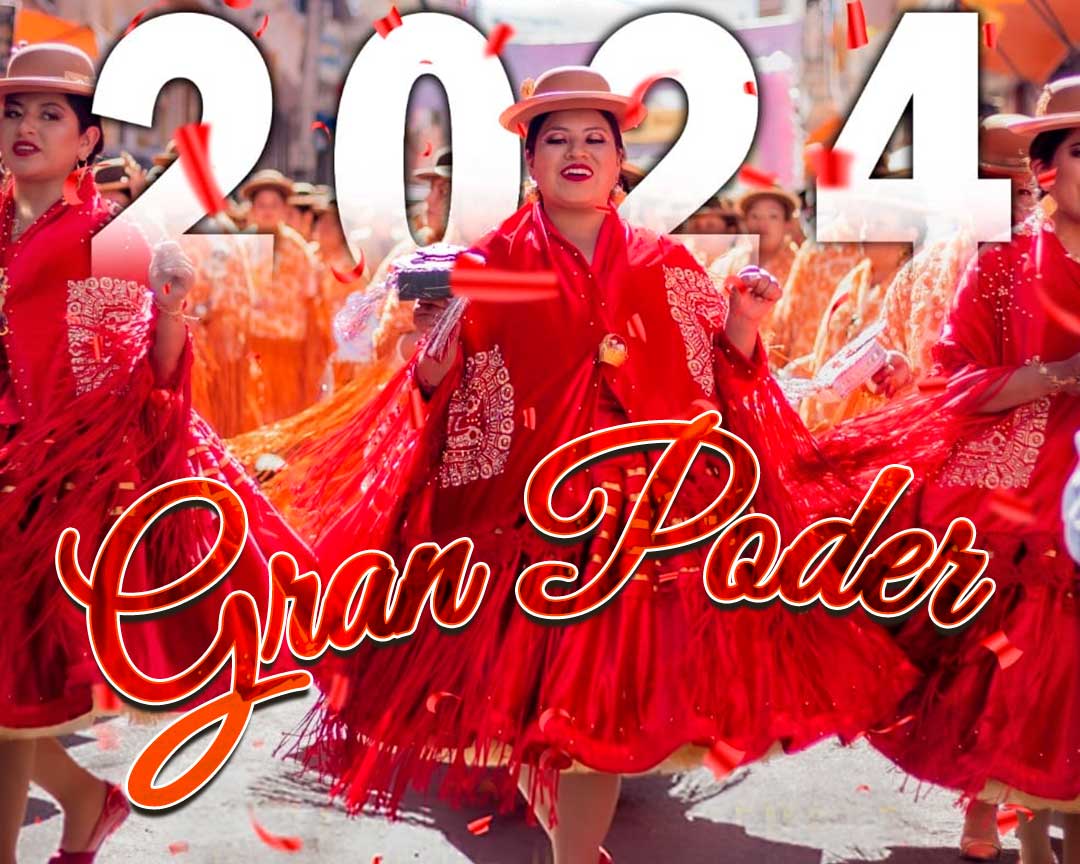 Gran poder 2024 en La Paz, Bolivia.