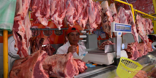 Trabajadores en Carne de Bolivia