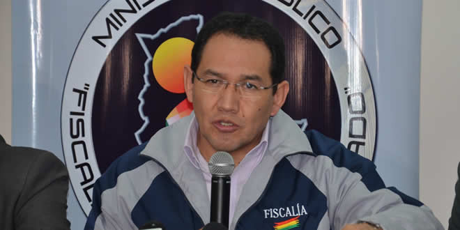 Ramiro Guerrero, fiscal general del Estado.