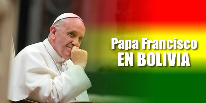 Papa Francisco en Bolivia.
