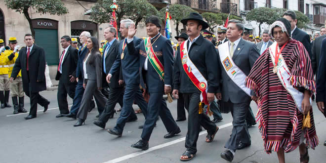 Morales rinde homenaje al 206 aniversario de la Gesta Libertaria de América