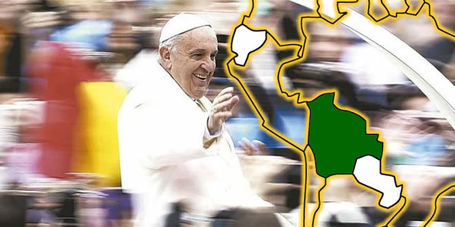 Papa Francisco en Sudamérica