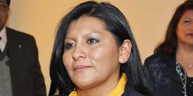 Soledad Chapetón, alcaldesa de El Alto