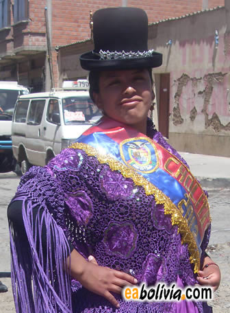 Jimena Lizet Sullcani, Cholita 2011 de la UPEA.
