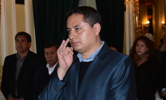 Luis Guillermo Achá jura como nuevo titular interino de Yacimientos Petrolíferos Fiscales Bolivianos (YPFB)