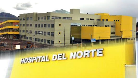 Hospital del Norte, en la ciudad de El Alto.