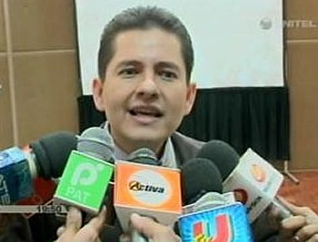 Eduardo Paz, presidente de la Cámara de Industria, Comercio, Servicios y Turismo de Santa Cruz (Cainco).