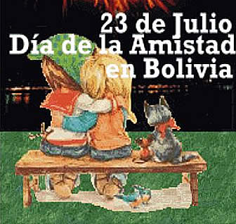 Día de la amistad en Bolivia