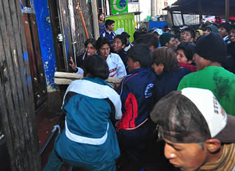 Estudiantes de secundaria de El Alto