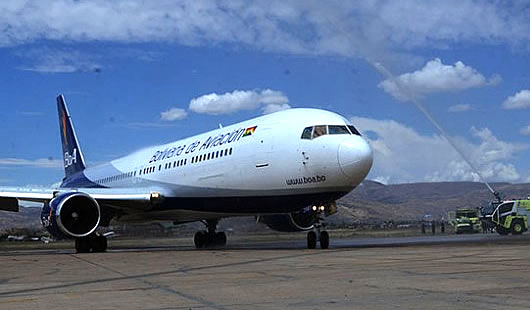Boliviana de Aviación (BoA) volará a Miami con aeronave Boeing 767-300