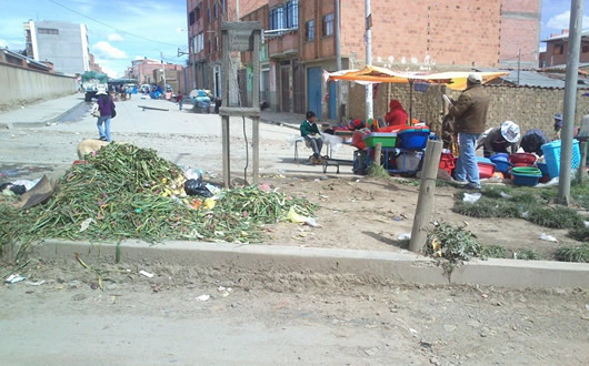 El Alto genera un promedio de  500 toneladas de basura al día
