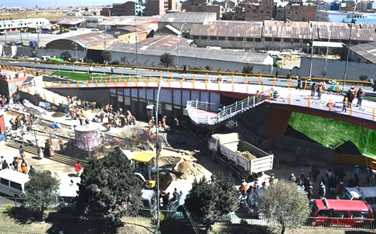  Se espera que esta obra pueda convertirse en un hito arquitectónico de El Alto.