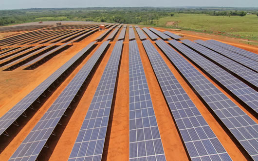 Planta Solar Fotovoltaica en Pando Bolivia cuenta con más de 17 mil paneles