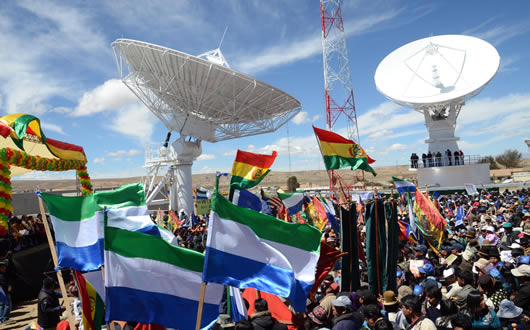 El satélite Túpac Katari en las elecciones bolivianas
