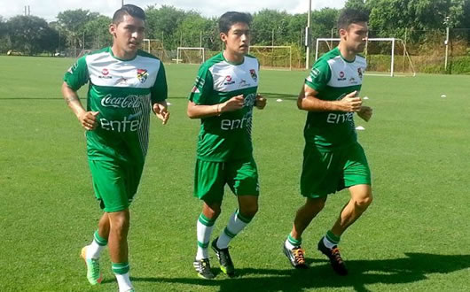 Cardozo, Maygua y Bejarano, integrantes de la nueva Selección Boliviana