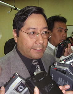 Luis Arce Catacora, ministro de Economía y Finanzas. 
