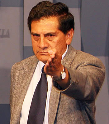 Oscar Coca, ministro de la Presidencia.