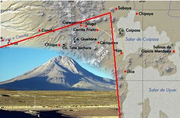 Autoridades de la provincia Sabaya del departamento de Oruro, denunciaron que se produjo una remoción de los hitos fronterizos intermedios comprendidos entre los hitos24, 25 y 26, en la frontera con Chile.