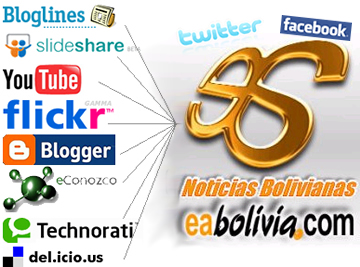 EABOLIVIA el 2010 impulsará al nuevo periodismo en Bolivia ligado al uso de los recursos Web 2.0 como Youtube, Facebook, Twitter, Flickr, Blogger.