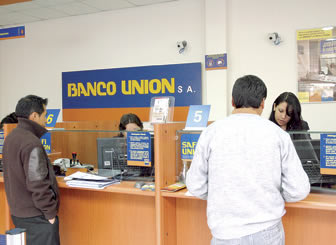 Banca en Bolivia