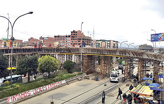 Pasarela del Arquitecto en El Alto