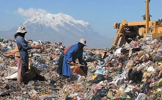 Tratamiento de la basura en El Alto