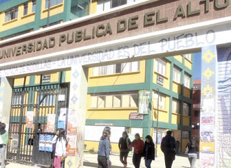 Universidad Pública de El Alto. (UPEA)