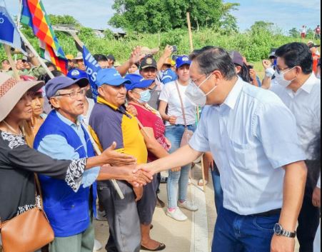 Presidente Arce adelantó que ejecutarán otras obras en el municipio de Rurrenabaque