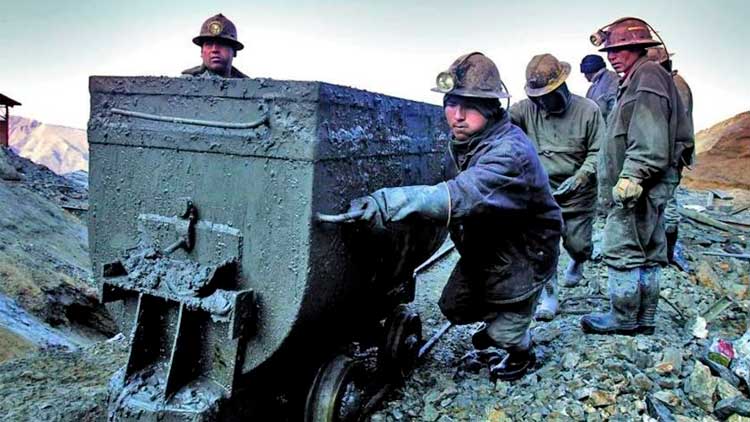 Mineros de Bolivia.