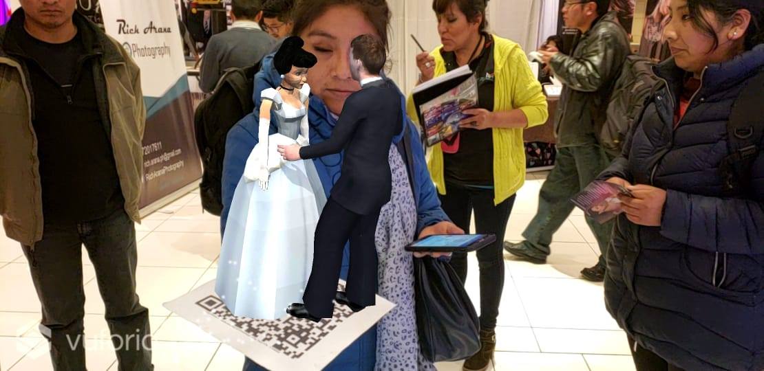 Realidad aumentada para novias. Realidad aumentada para novias.