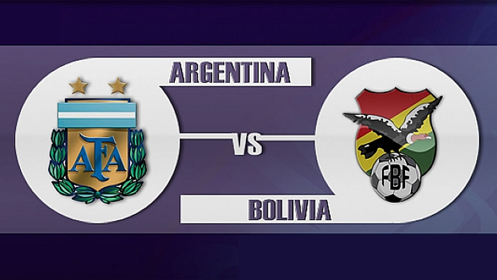Última ronda Bolivia vs Argentina  a las 22:00 horas