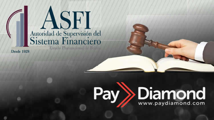 ASFI presenta denuncia penal contra Pay Diamond por operar sin autorización