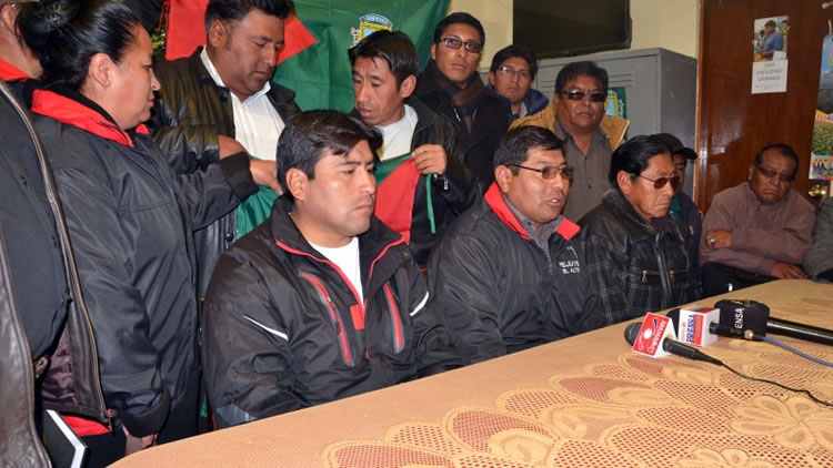 Comisión de Poderes de la Federación de Juntas Vecinales (Fejuve El Alto)