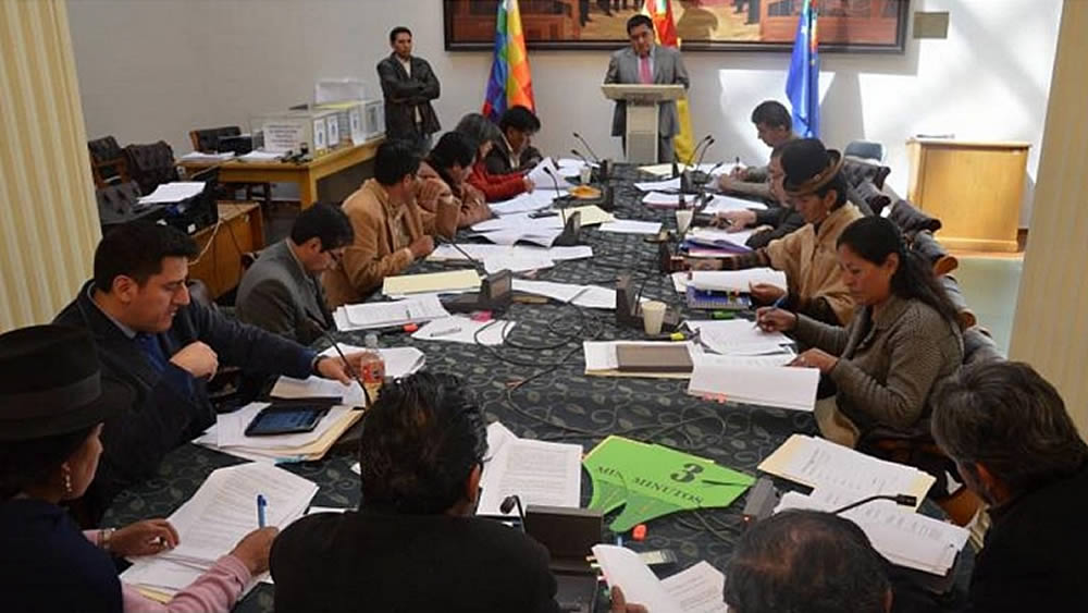 Sesión de la Comisión Mixta de Planificación (Foto: Senado)
