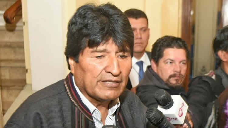 Evo Morales Ayma, presidente del Estado Plurinacional de Bolivia