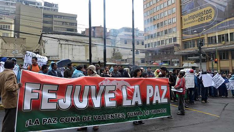 Federación de Juntas Vecinales (Fejuve) de La Paz