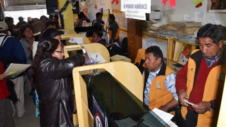 Desde el 9 de enero inicia el cobro de impuestos en El Alto con el 20% de descuento