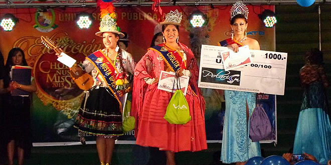 Noemi Jacqueline Velasquez es ‪Miss UPEA‬ 2015
