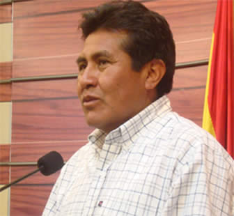 Eugenio Rojas, presidente de la Cámara de Senadores.