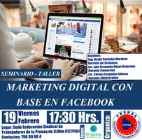 Convocan Seminario acerca de “Marketing Digital con base en Facebook”