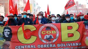 COB convoca a la Gran Marcha en homenaje al Día del Trabajador