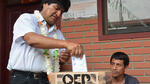 Evo Morales votó en Cochabamba con deseo de nuevo récord de participación electoral