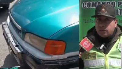 Policía identifica y retiene 35 vehículos indocumentados o con placas artesanales en El Alto