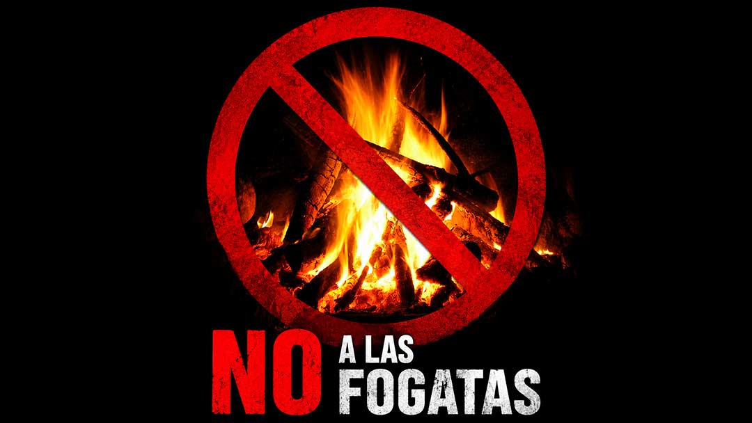 Prohibido encender fogatas y usar juegos pirotécnicos en la festividad de San Juan.