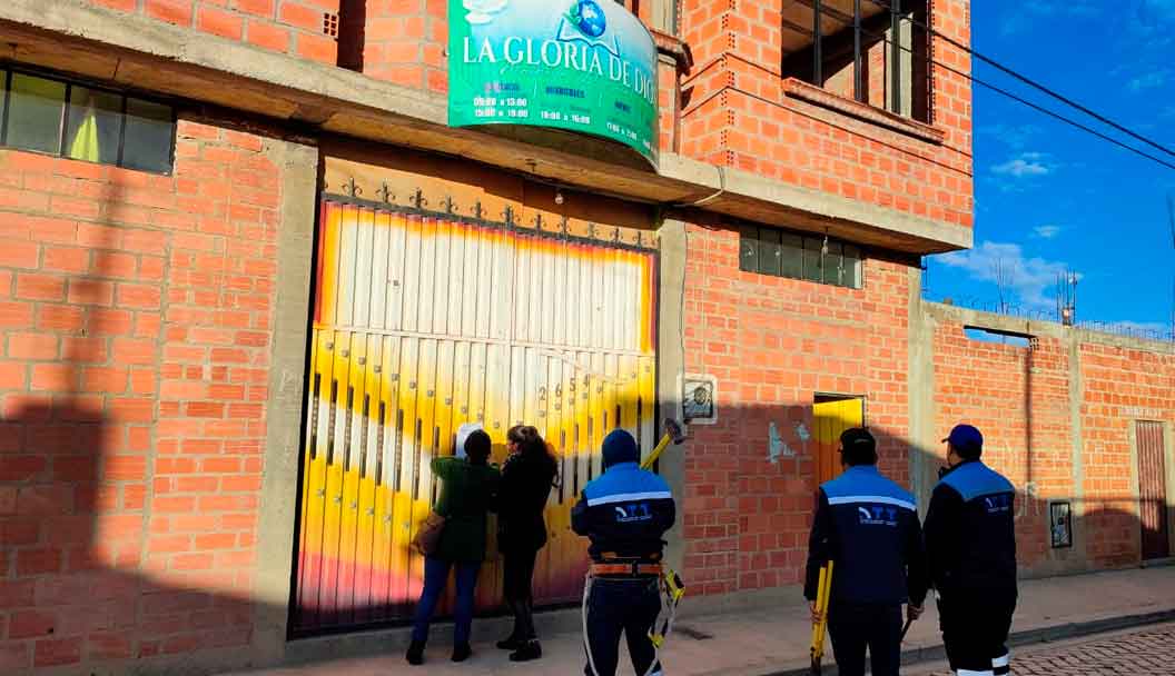 Una de las casas donde funcionaba una emisora ilegal. Foto: ATT.