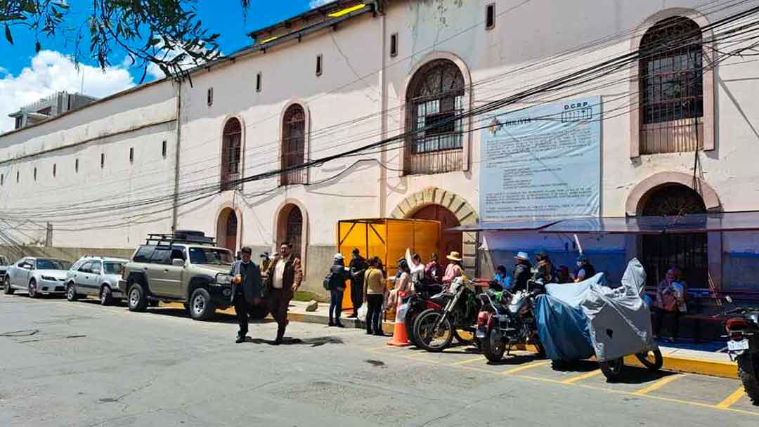 Cárcel de San Pedro en la ciudad de La Paz.