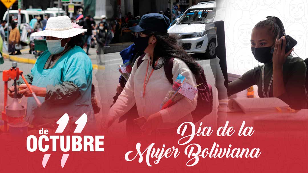 El Día de la Mujer Boliviana se recuerda cada 11 de octubre