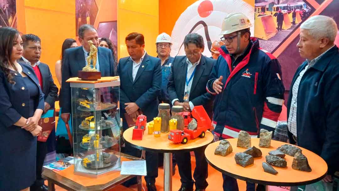 Autoridades nacionales y de Oruro inauguraron la Feria Internacional de Minería Energía y Medio Ambiente (Fimen) 2023.