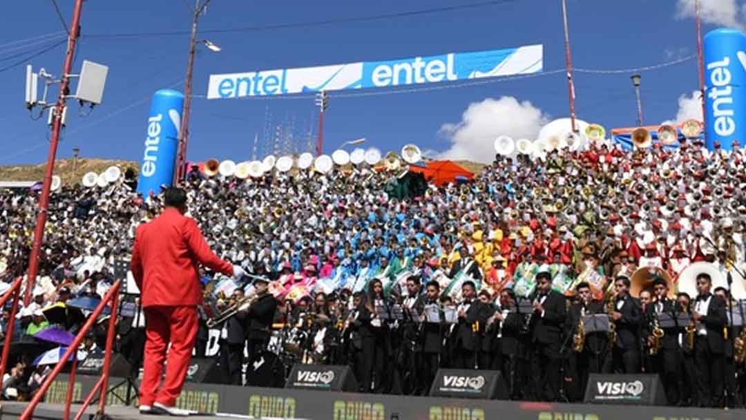 XXII Festival de Bandas en Oruro 2024.