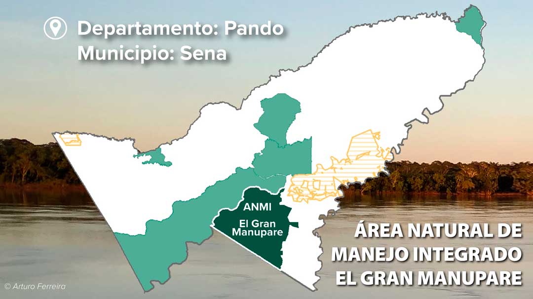 Área Natural de Manejo Integrado El Gran Manupare. (Infografía)